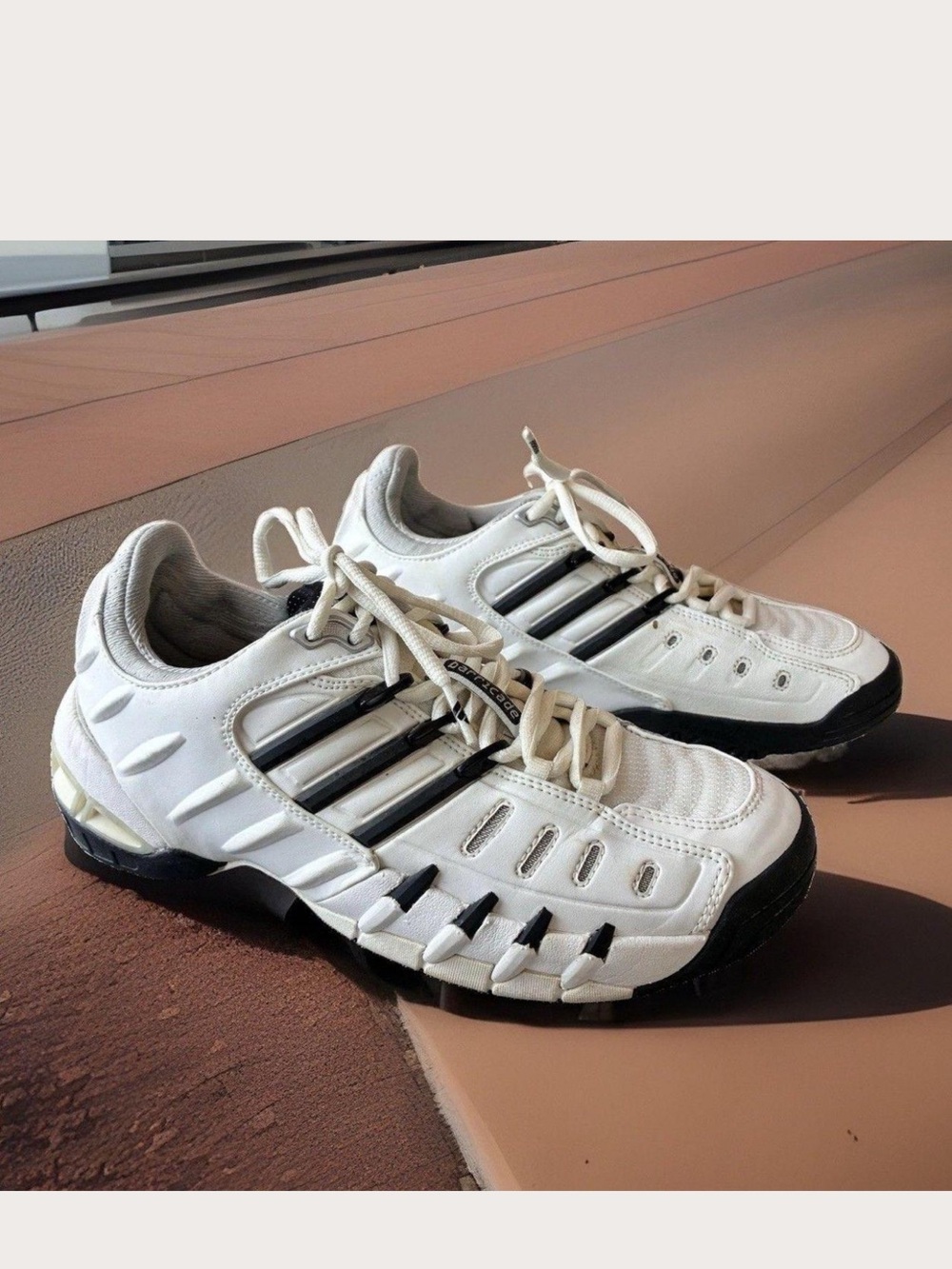 adidas White and Black Women's Sneakers